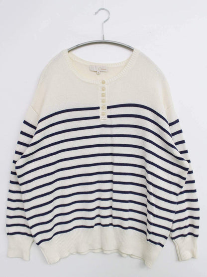 LOGOS DAYS/ニット/セーター/トップス/ホワイト/M