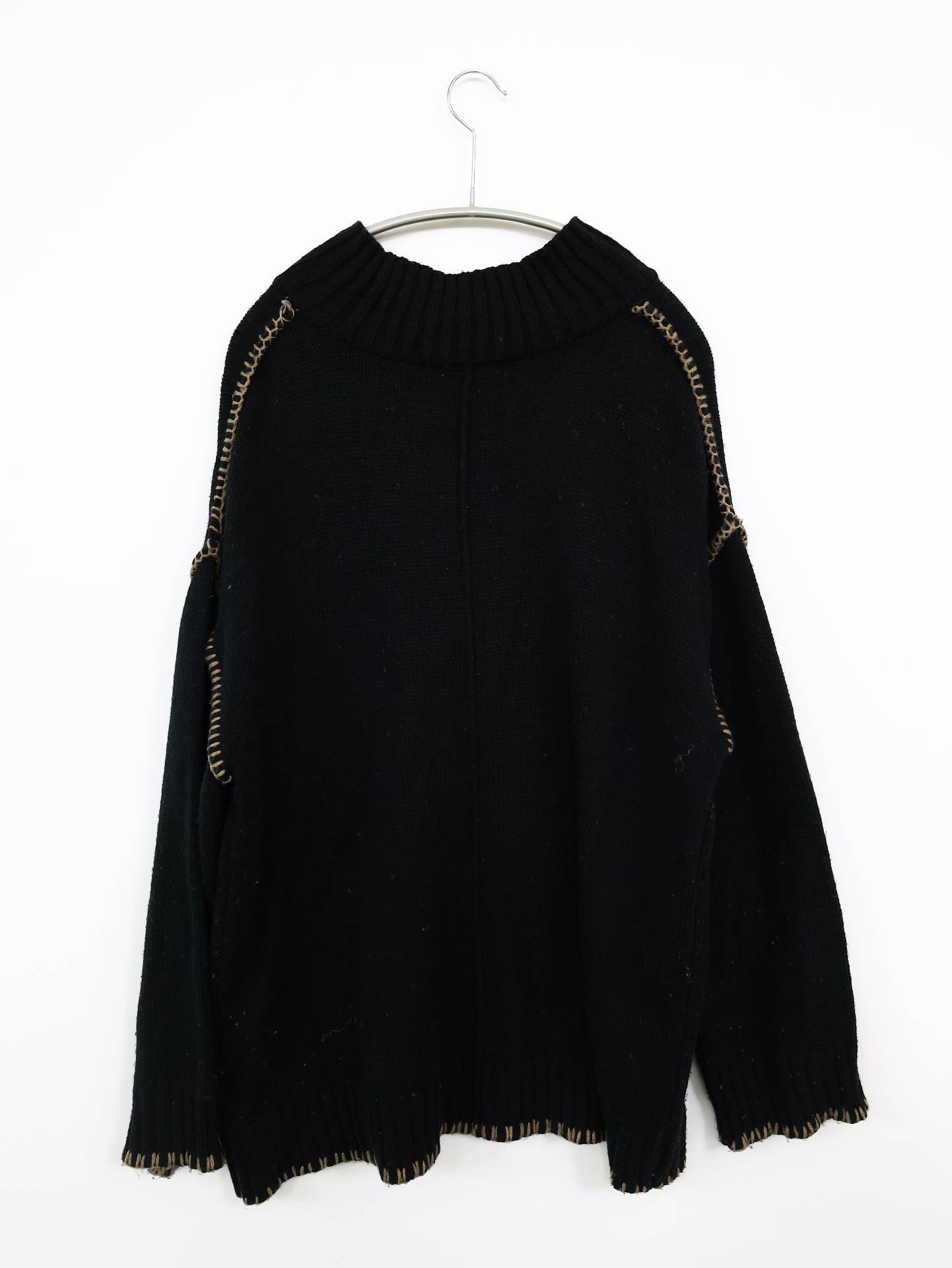 Le:ciel/ニット/セーター/トップス/ブラック