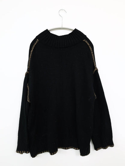 Le:ciel/ニット/セーター/トップス/ブラック