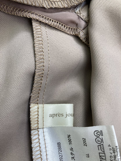 apres jour/アプレジュール/ベスト/トップス/ベージュ/LL