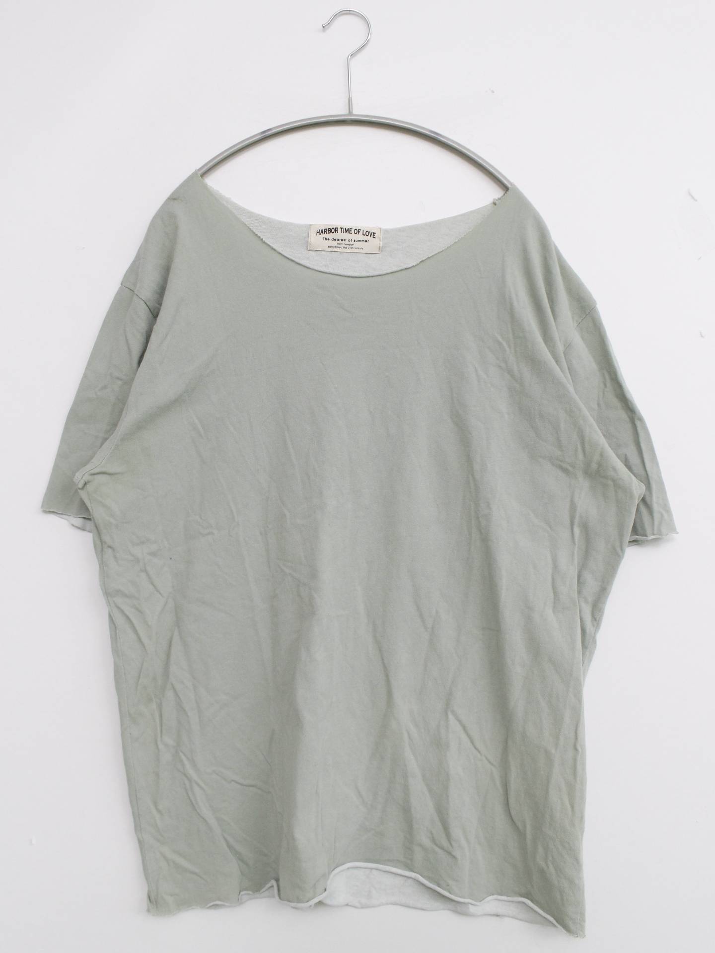 HARBOR TIME OF LOVE/Tシャツ/カットソー/トップス/グレー/M