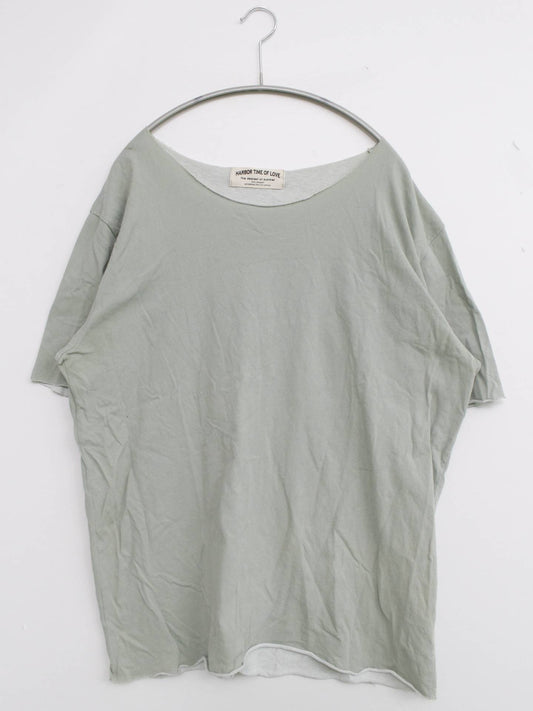 HARBOR TIME OF LOVE/Tシャツ/カットソー/トップス/グレー/M