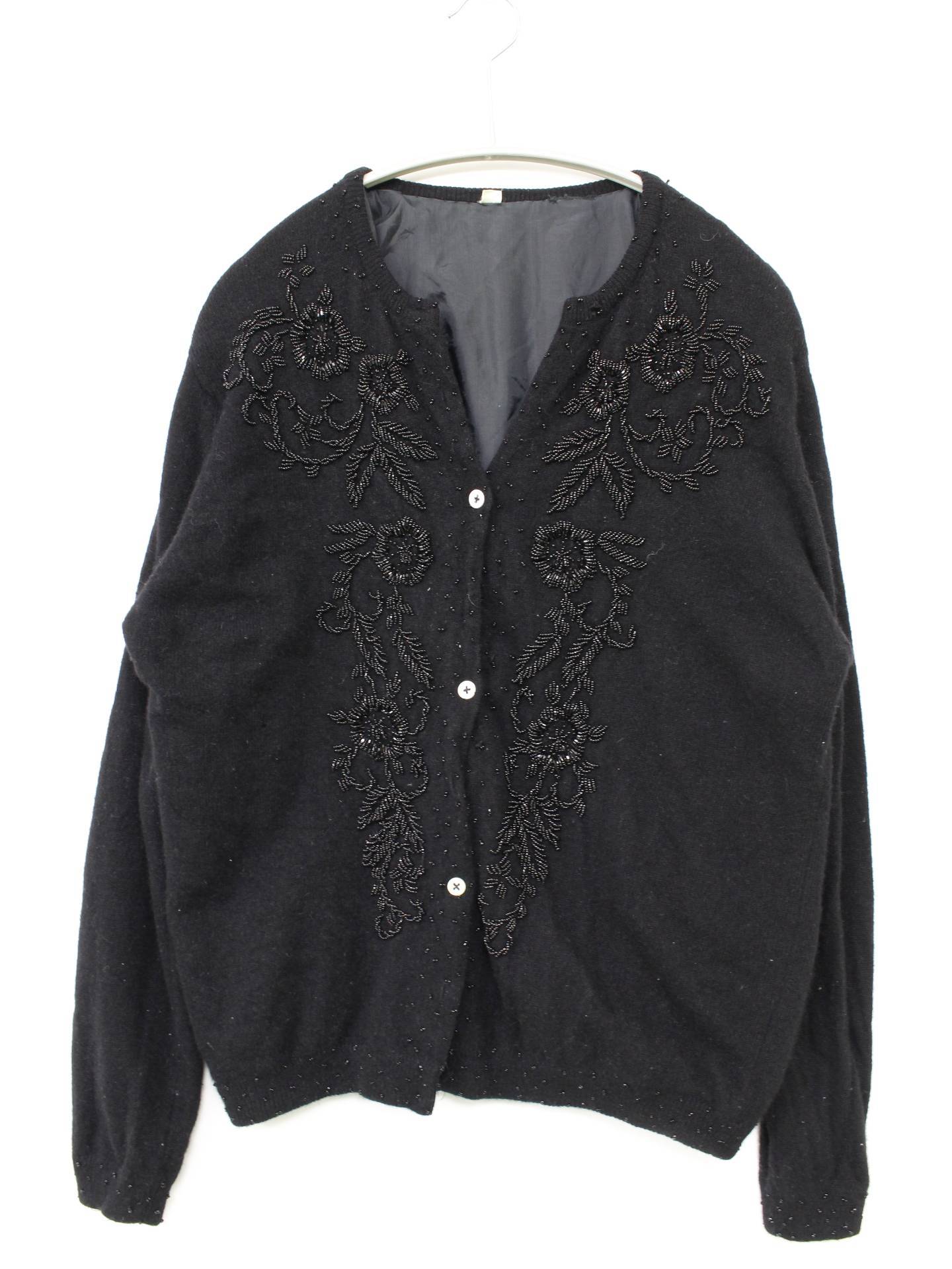 カーディガン/ボレロ/トップス/ブラック/42