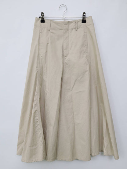 UNIQLO/ユニクロ/ロングスカート/スカート/ベージュ/ウエスト58cm　ヒップ85cm