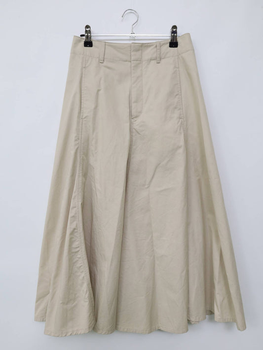 UNIQLO/ユニクロ/ロングスカート/スカート/ベージュ/ウエスト58cm　ヒップ85cm