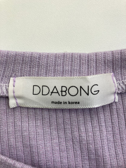 DDABONG/Tシャツ/カットソー/トップス/パープル