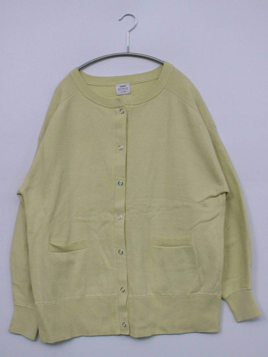 coen/コーエン/カーディガン/ボレロ/トップス/イエロー/L