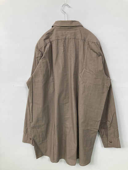 CINTAS/シャツ/ブラウス/トップス/ブラウン/L-LJ