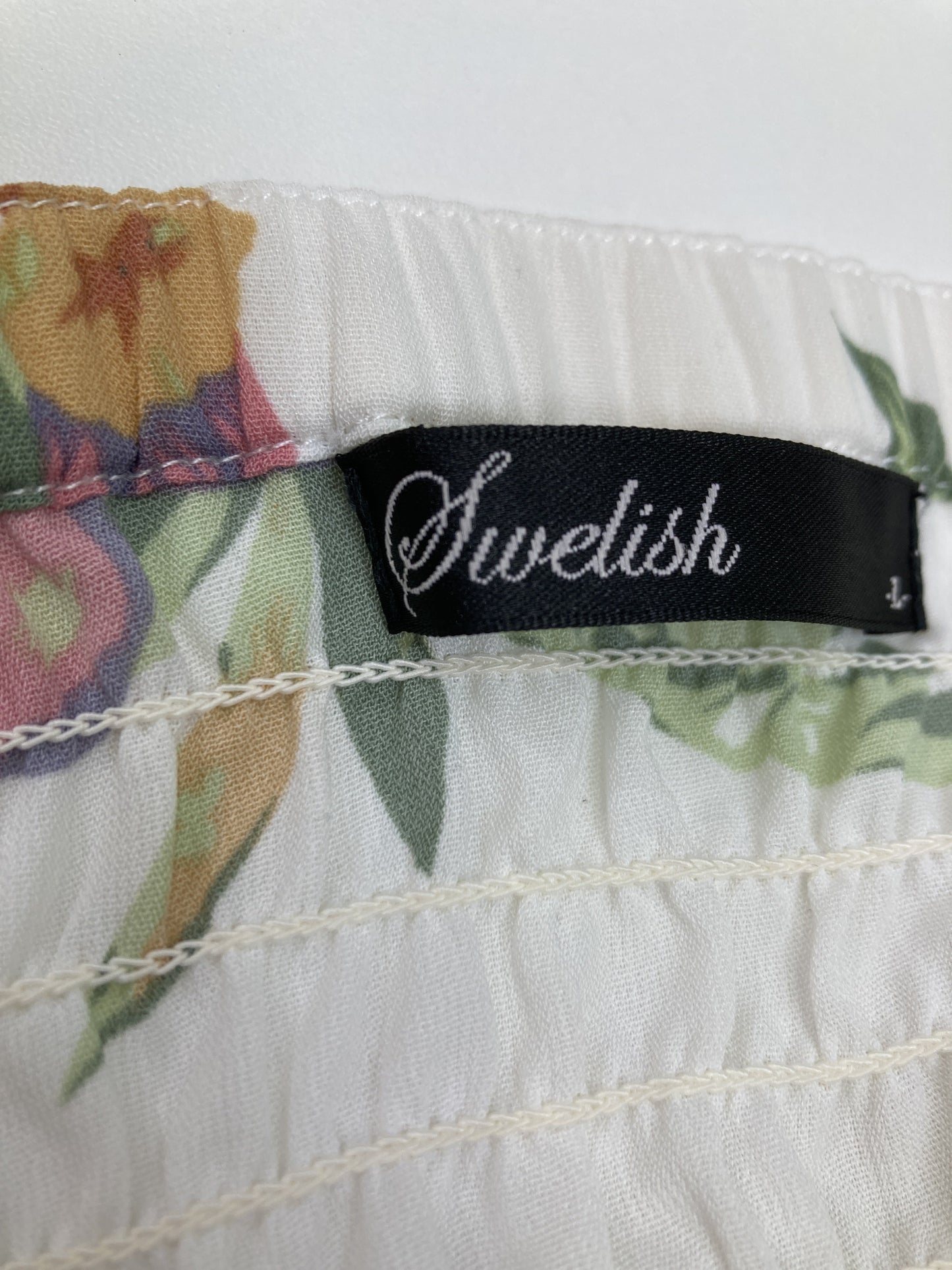 Swelish/サロペット/オーバーオール/オールインワン・サロペット/ホワイト/L