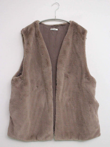 Luti que/ルティーク/ベスト/トップス/ベージュ/M