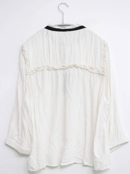 ZARA/ザラ/シャツ/ブラウス/トップス/ホワイト/L
