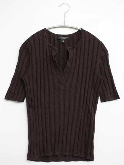 BANANA REPUBLIC/バナナリパブリック/ニット/セーター/トップス/ブラウン/S