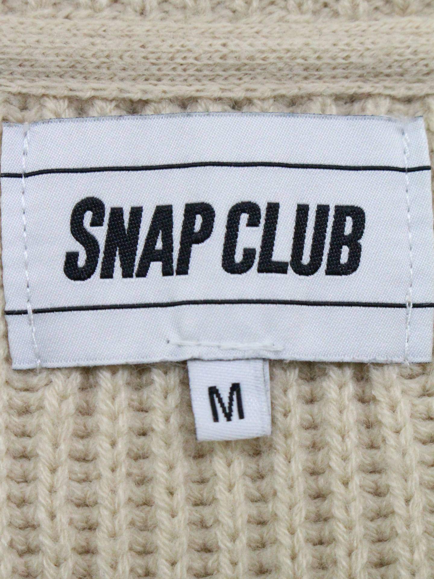 SNAP CLUB/カーディガン/ボレロ/トップス/アイボリー/M