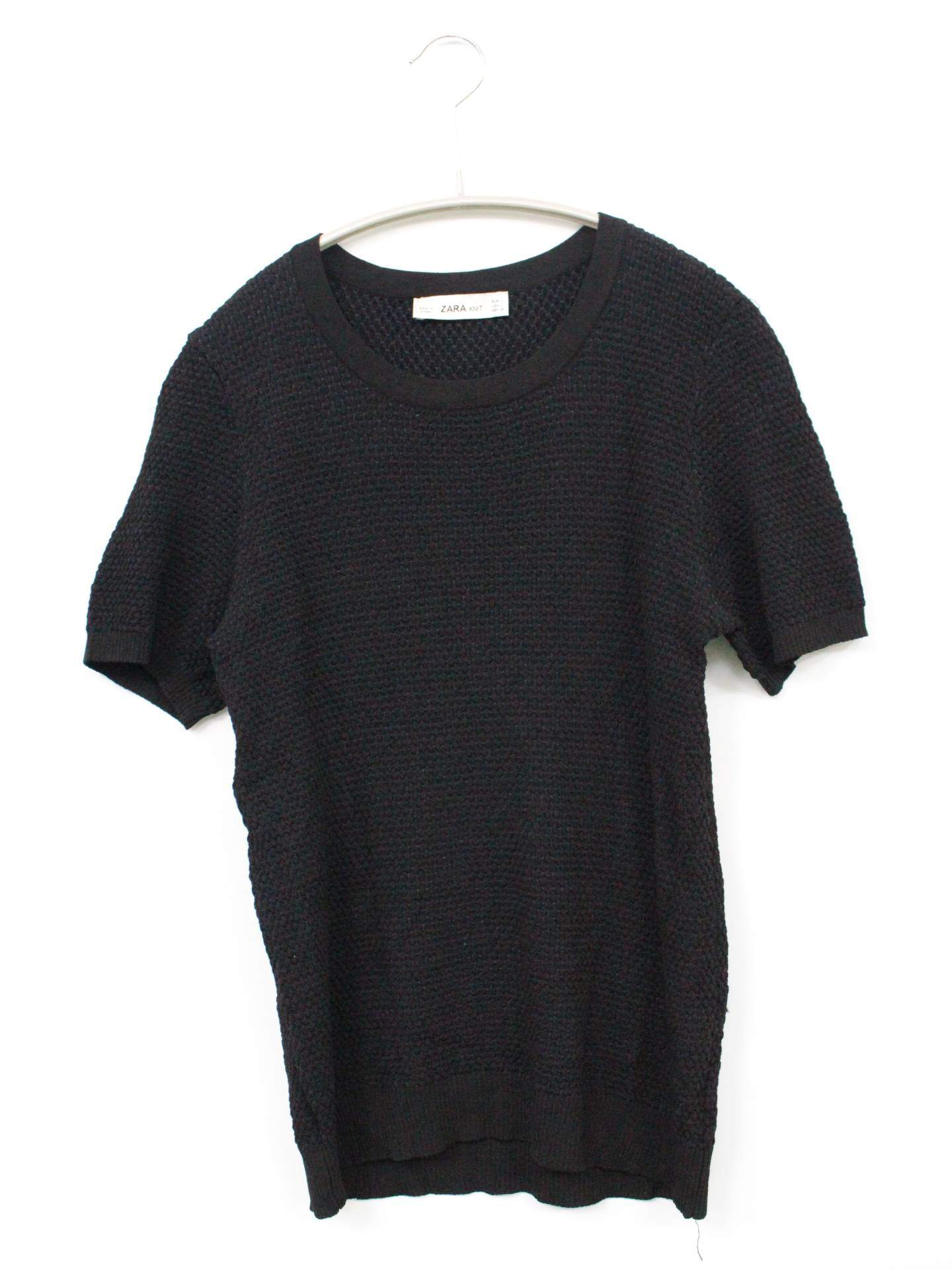 ZARA/ザラ/ニット/セーター/トップス/ブラック/L