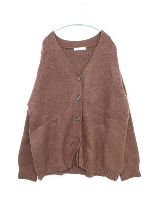AUNT MARIE'S/アントマリーズ/カーディガン/ボレロ/トップス/ブラウン/F