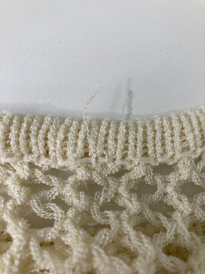 ニット/セーター/トップス/アイボリー/M