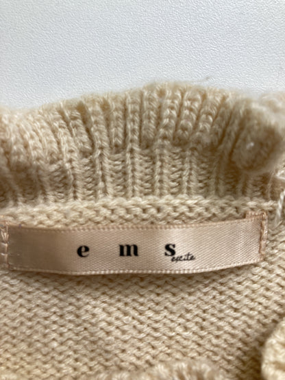 ems excite/エムズエキサイト/ニット/セーター/トップス/ベージュ/M