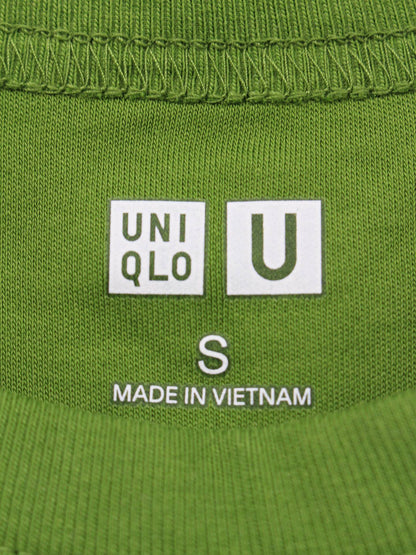 UNIQLO/ユニクロ/Tシャツ/カットソー/トップス/ライトグリーン/S