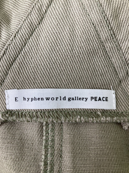 E hyphen world gallery peace/イーハイフンワールドギャラリーピース/ジャンパースカート/ワンピース/ドレス/ベージュ