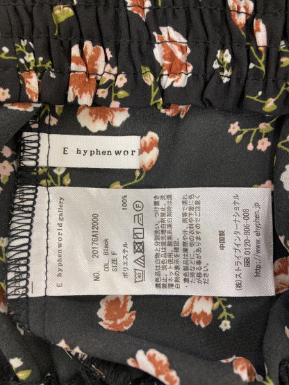 E hyphen world gallery/シャツ/ブラウス/トップス/ブラック/F