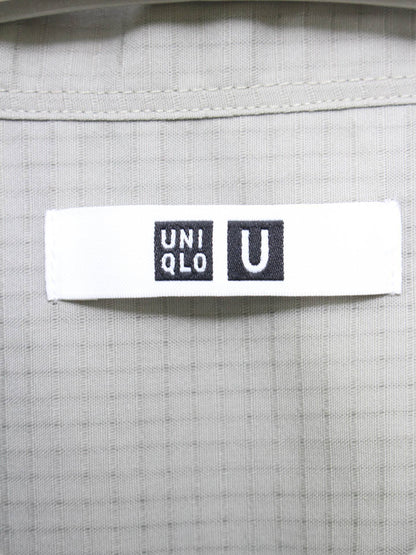 UNIQLO/ユニクロ/シャツ/ブラウス/トップス/グレー/M