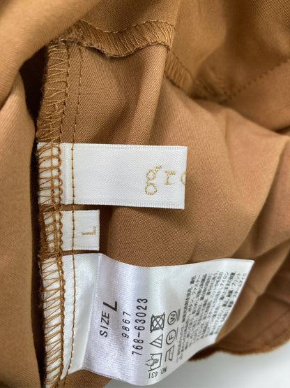 grove/グローブ/スラックス/パンツ/ブラウン/L