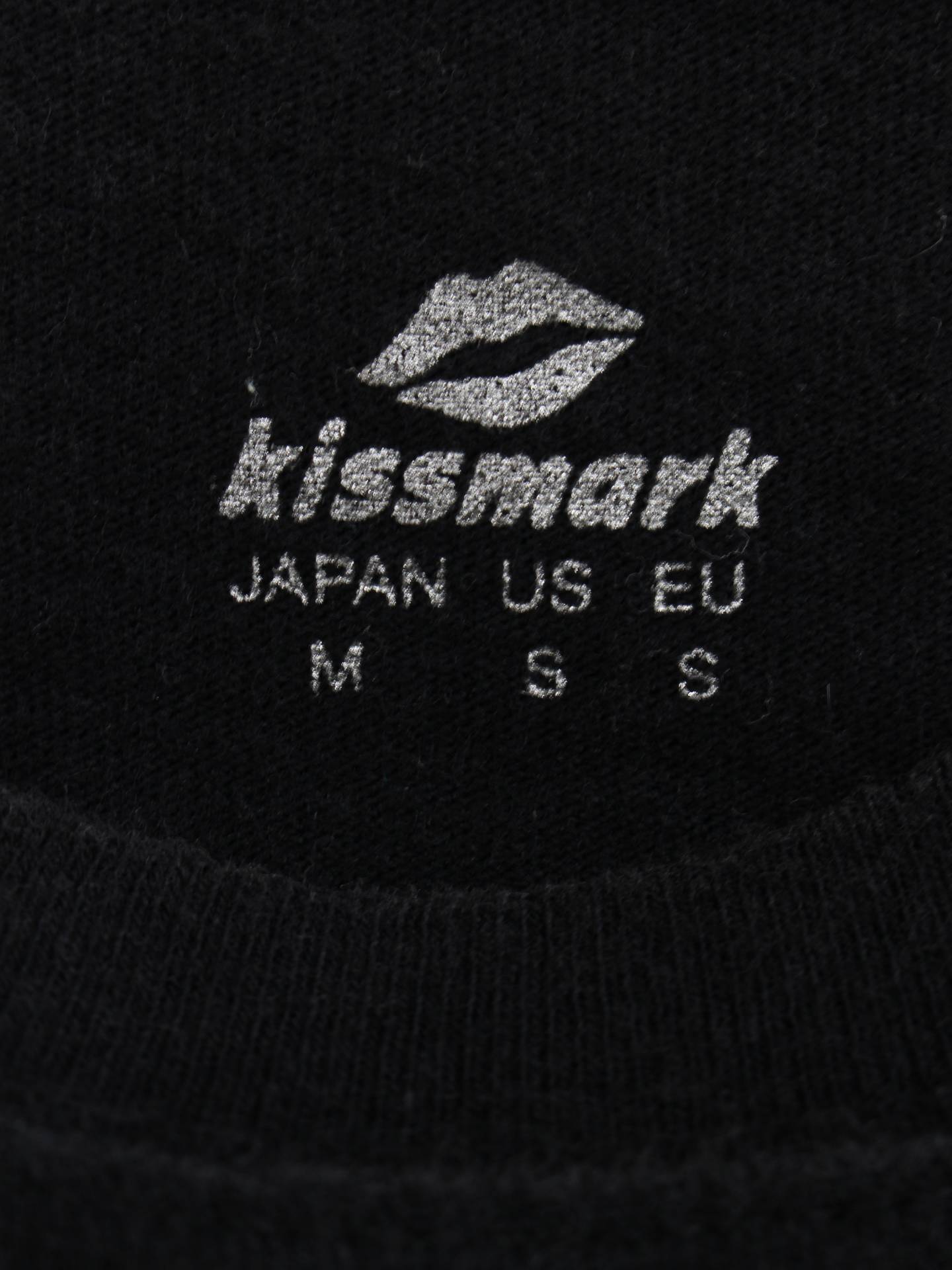 kissmark/Tシャツ/カットソー/トップス/ブラック/M