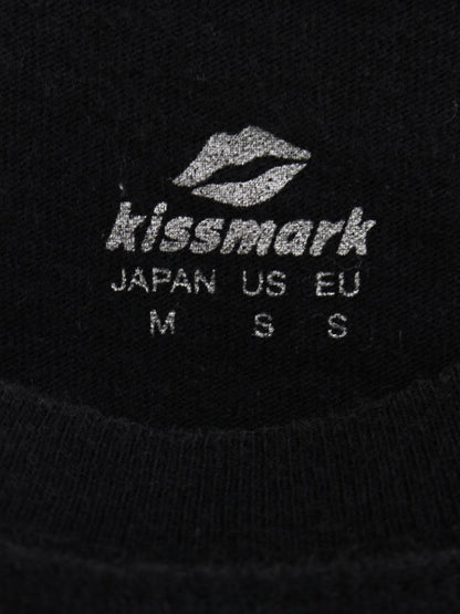 kissmark/Tシャツ/カットソー/トップス/ブラック/M