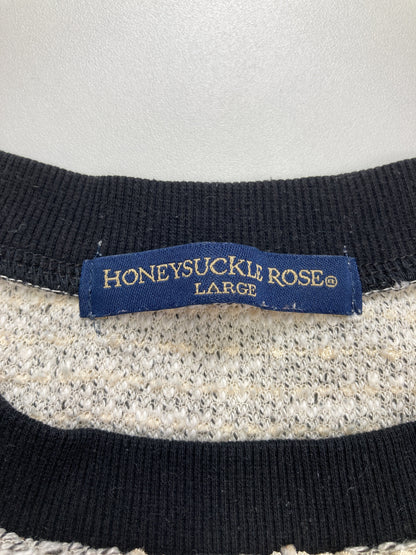 HONEYSUCKLE ROSE/ハニーサックルローズ/ニット/セーター/トップス/グレー/LARGE