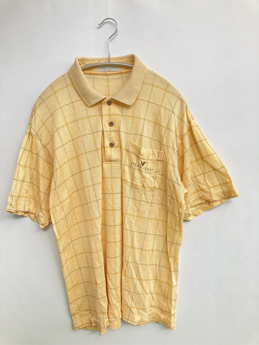 LYLE&SCOTT/ライルアンドスコット/ポロシャツ/トップス/イエロー/M