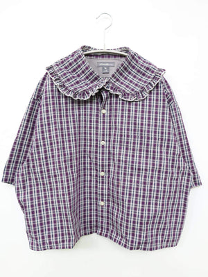 Eddie Bauer/エディーバウアー/シャツ/ブラウス/トップス/パープル/TL