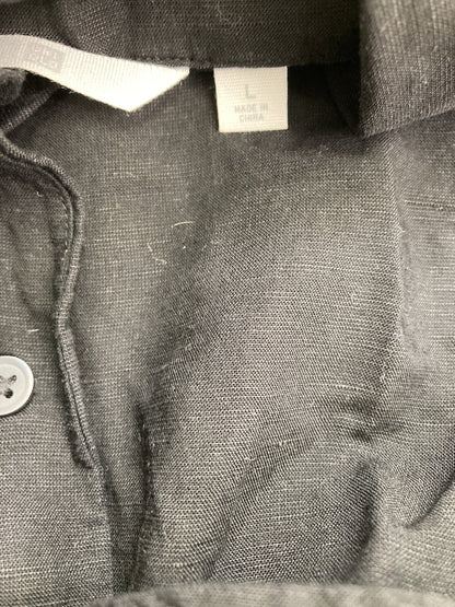 UNIQLO/ユニクロ/シャツ/ブラウス/トップス/ブラック/L