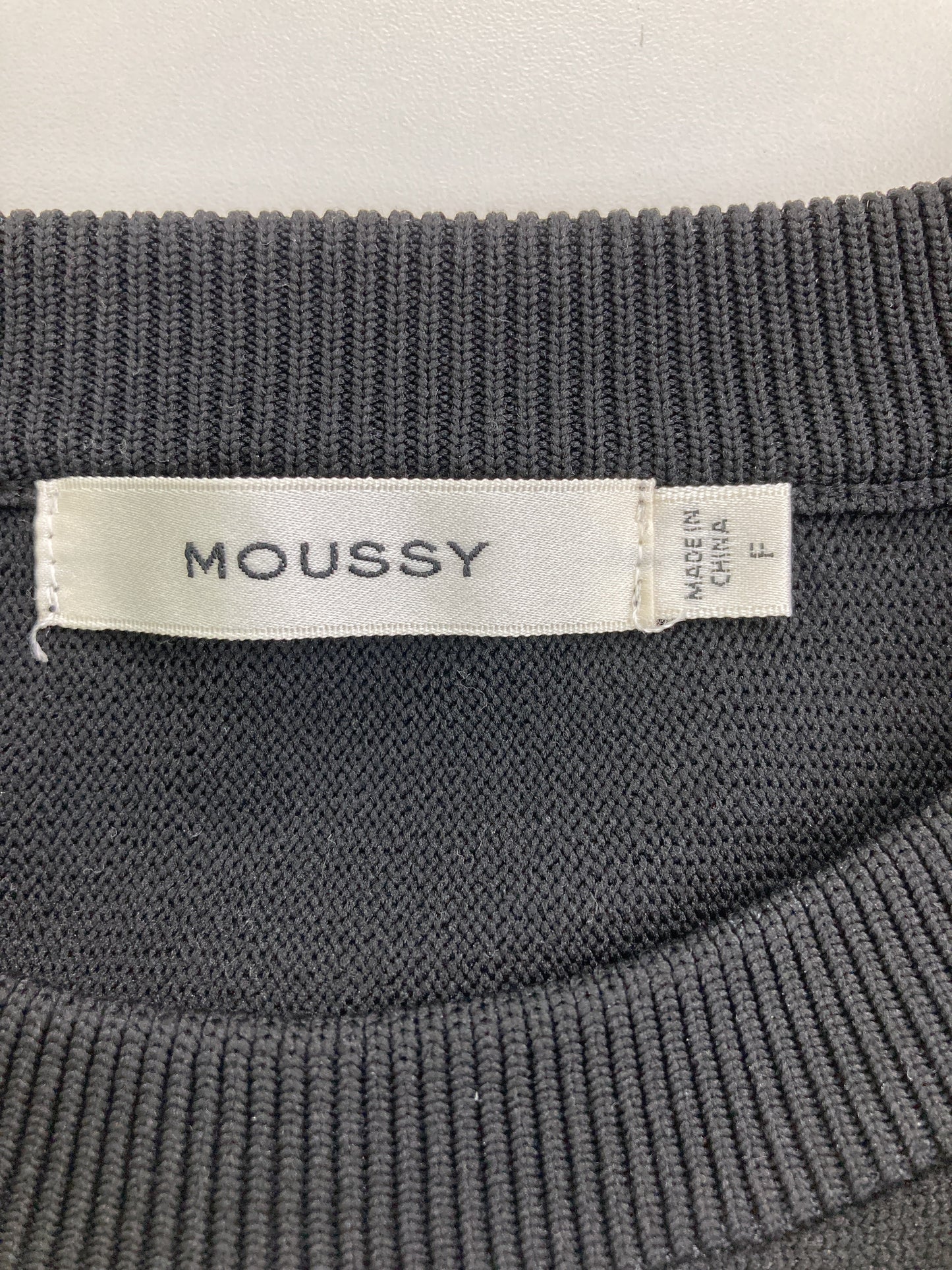 MOUSSY/マウジー/ニット/セーター/トップス/ブラック/F