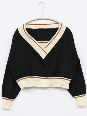 MAISON DE THERESE/メゾンドゥテレーズ/ニット/セーター/トップス/ブラック