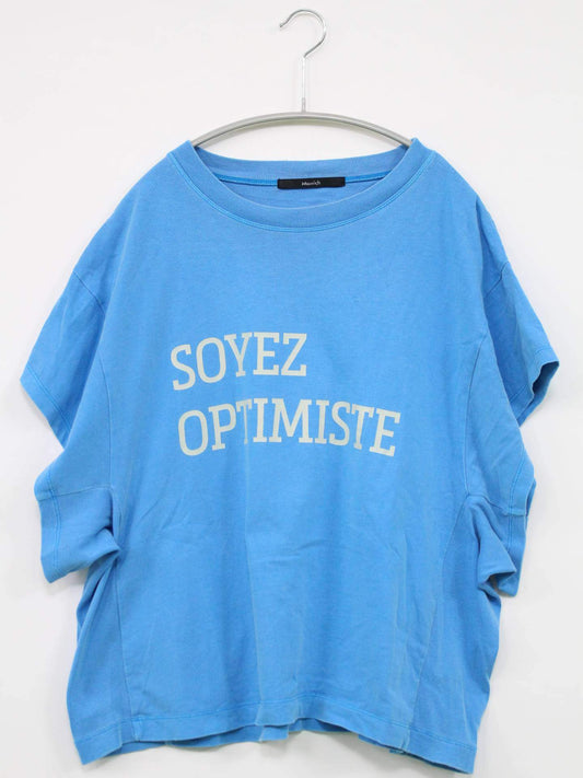 MuNich/Tシャツ/カットソー/トップス/スカイブルー