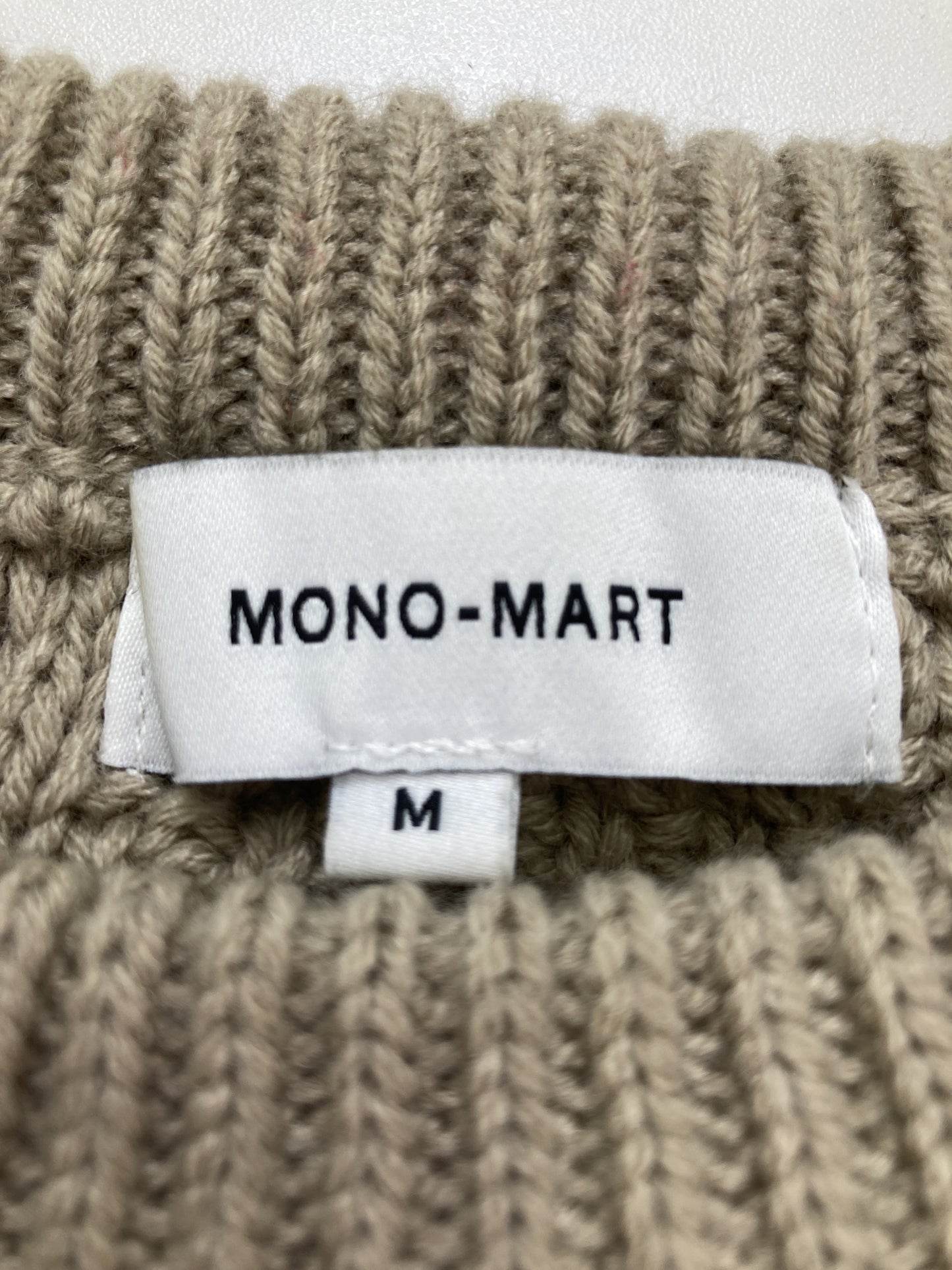 MONO-MART/モノマート/ニット/セーター/トップス/ベージュ/M