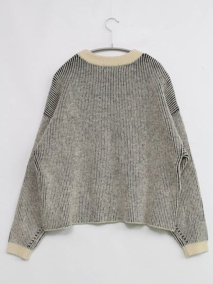 niko and .../ニコアンド/ニット/セーター/トップス/グレー/F