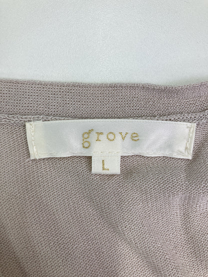grove/グローブ/カーディガン/ボレロ/トップス/ベージュ/L