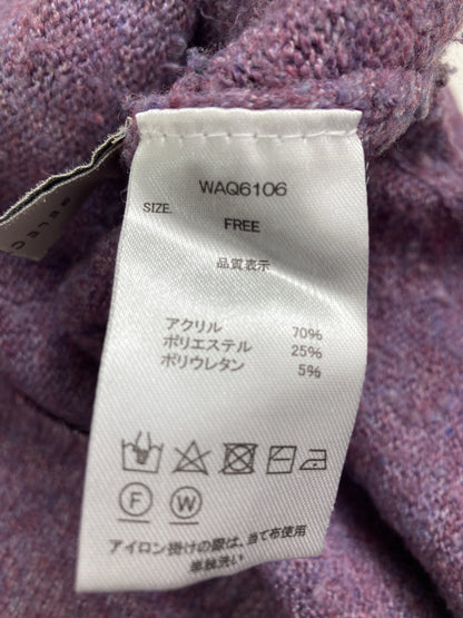 SELECT MOCA/セレクトモカ/ニット/セーター/トップス/パープル/FREE