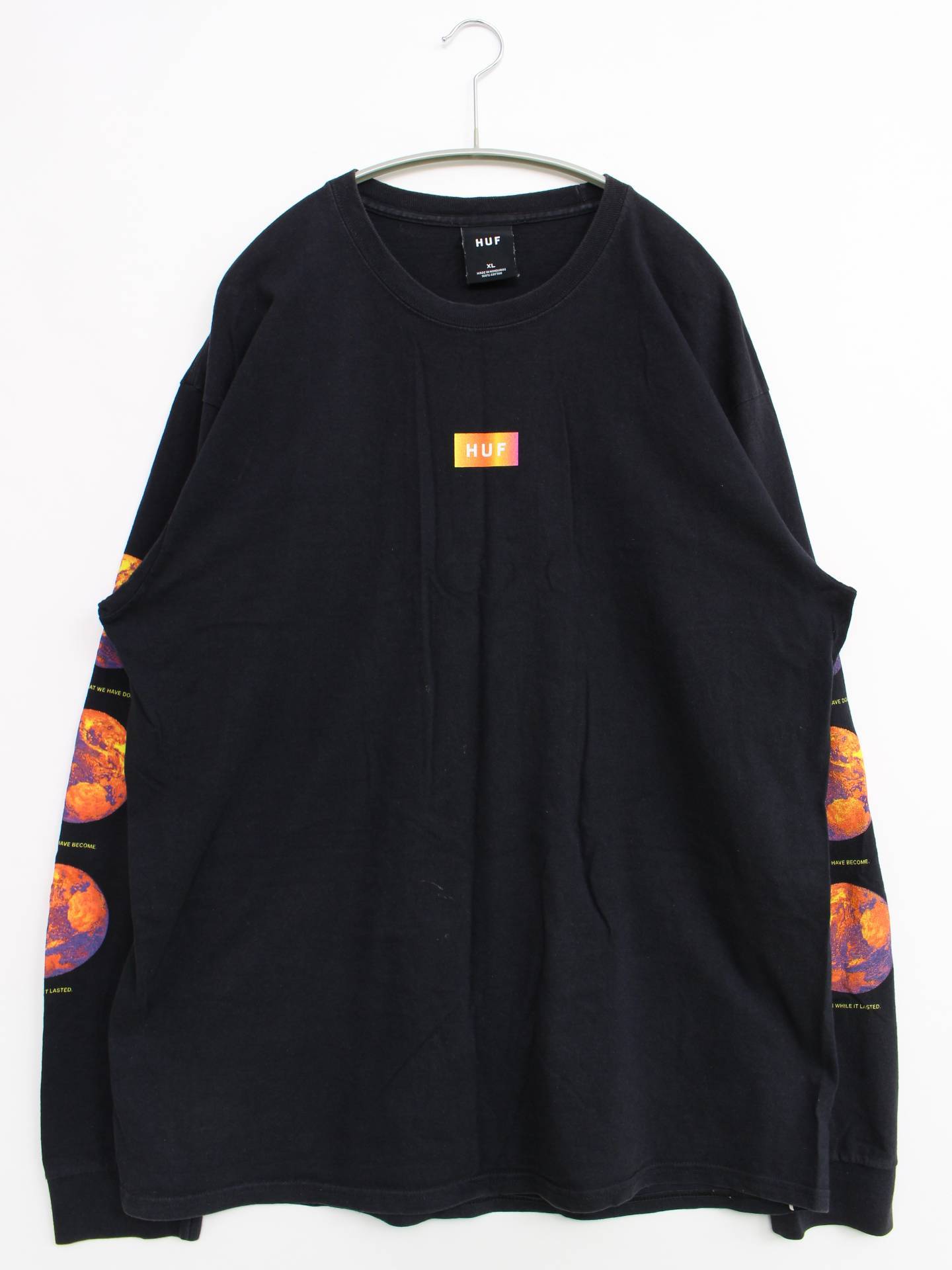 HUF/その他トップス/トップス/ブラック/XL