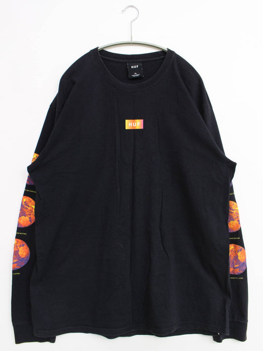HUF/その他トップス/トップス/ブラック/XL