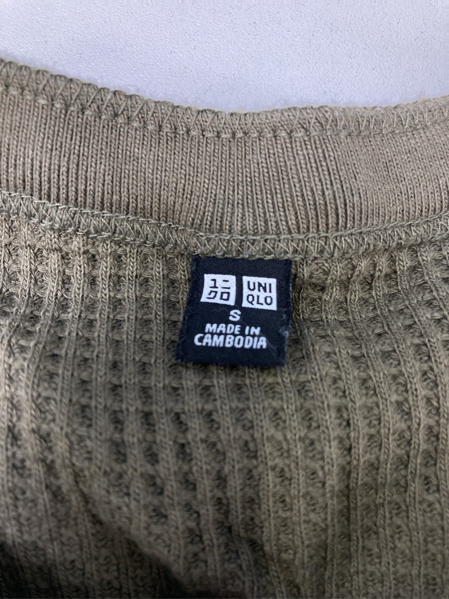 UNIQLO/ユニクロ/その他トップス/トップス/カーキ/S