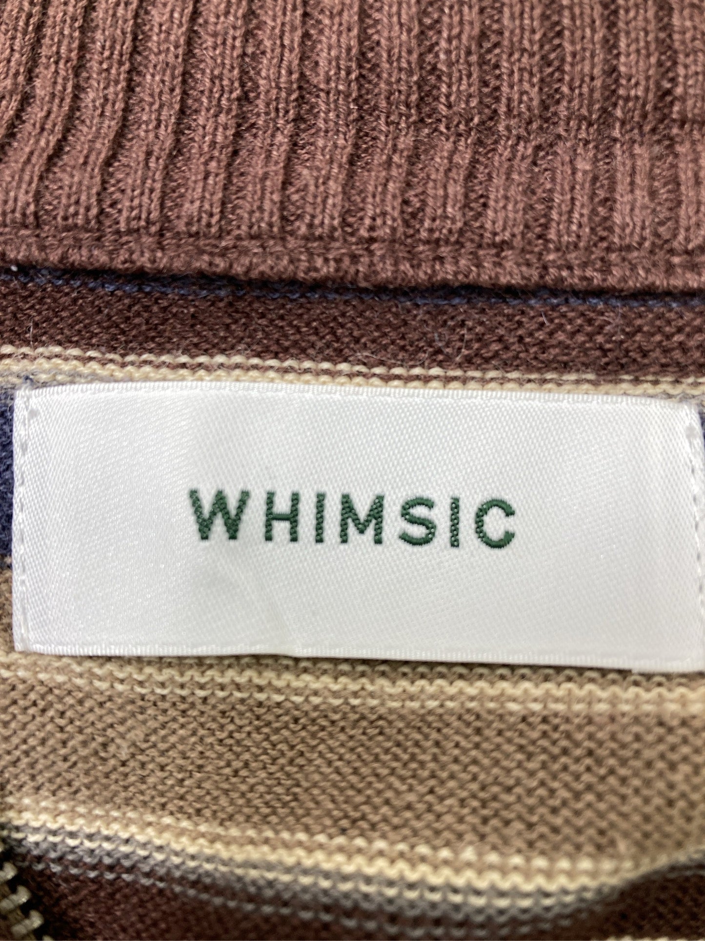 WHIMSIC/ウィムジック/Tシャツ/カットソー/トップス/ブラウン/F