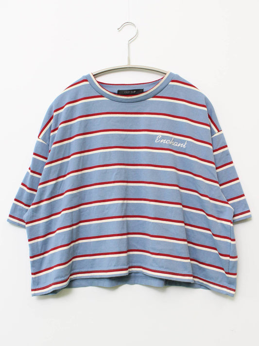 Chip Clip/Tシャツ/カットソー/トップス/ブルー/L