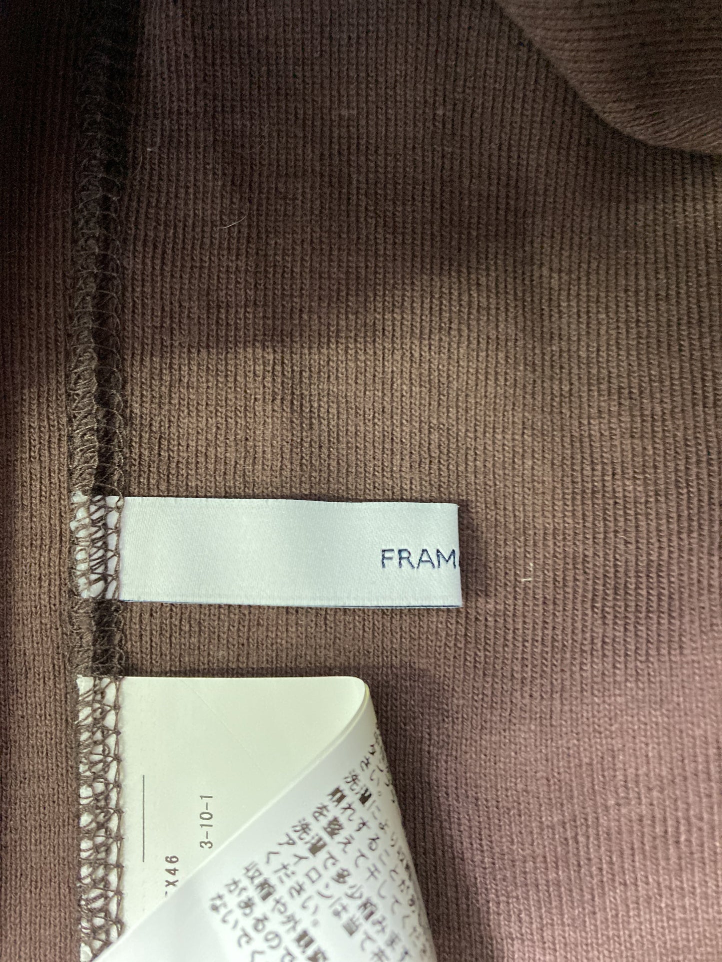 FRAMeWORK/その他トップス/トップス/ブラウン