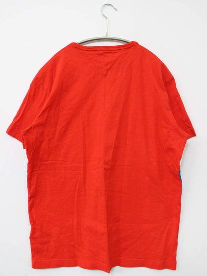 TOMMY HILFIGER/トミーヒルフィガー/Tシャツ/カットソー/トップス/レッド/M