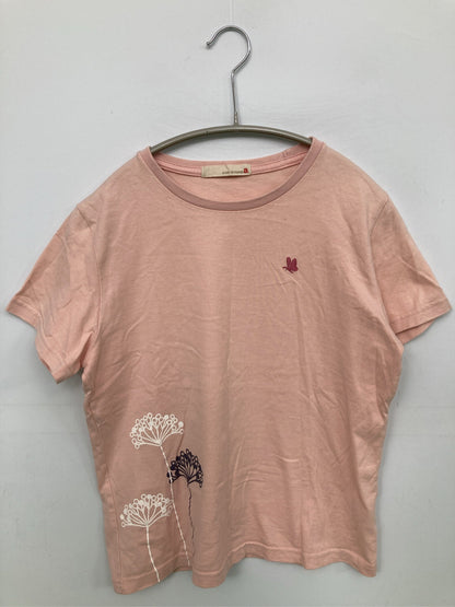 Tシャツ/カットソー/トップス/ピンク/M