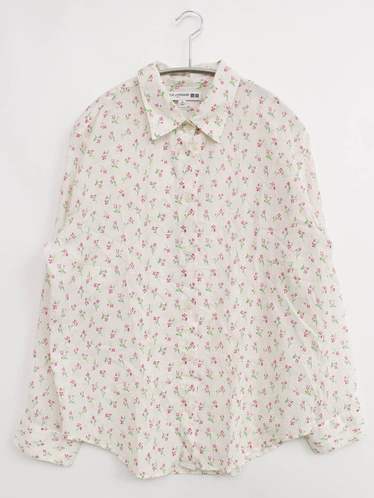 UNIQLO/ユニクロ/シャツ/ブラウス/トップス/ホワイト/M