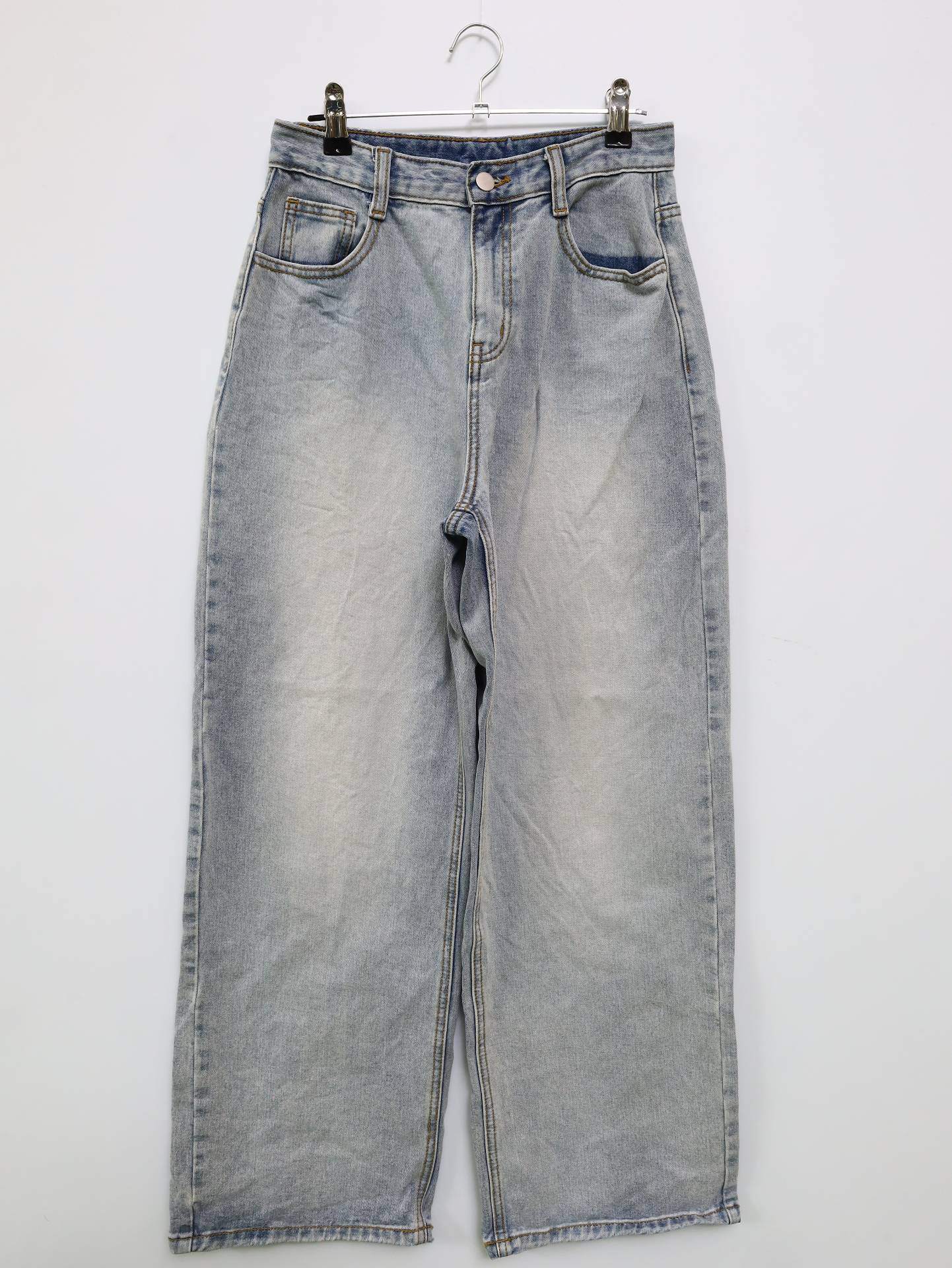 BASIC-FIT/デニムパンツ/パンツ/スカイブルー/26(S)