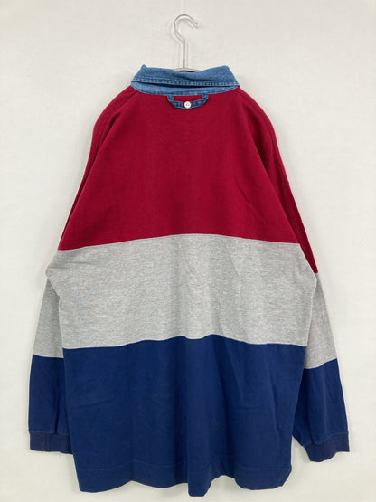 Tシャツ/カットソー/トップス/レッド/XXL